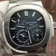 PPF Super Clone Patek Philippe Geneve Nautilus Moon phase Stianless Steel Gradient Blue Watch 40mm (2)_th.jpg